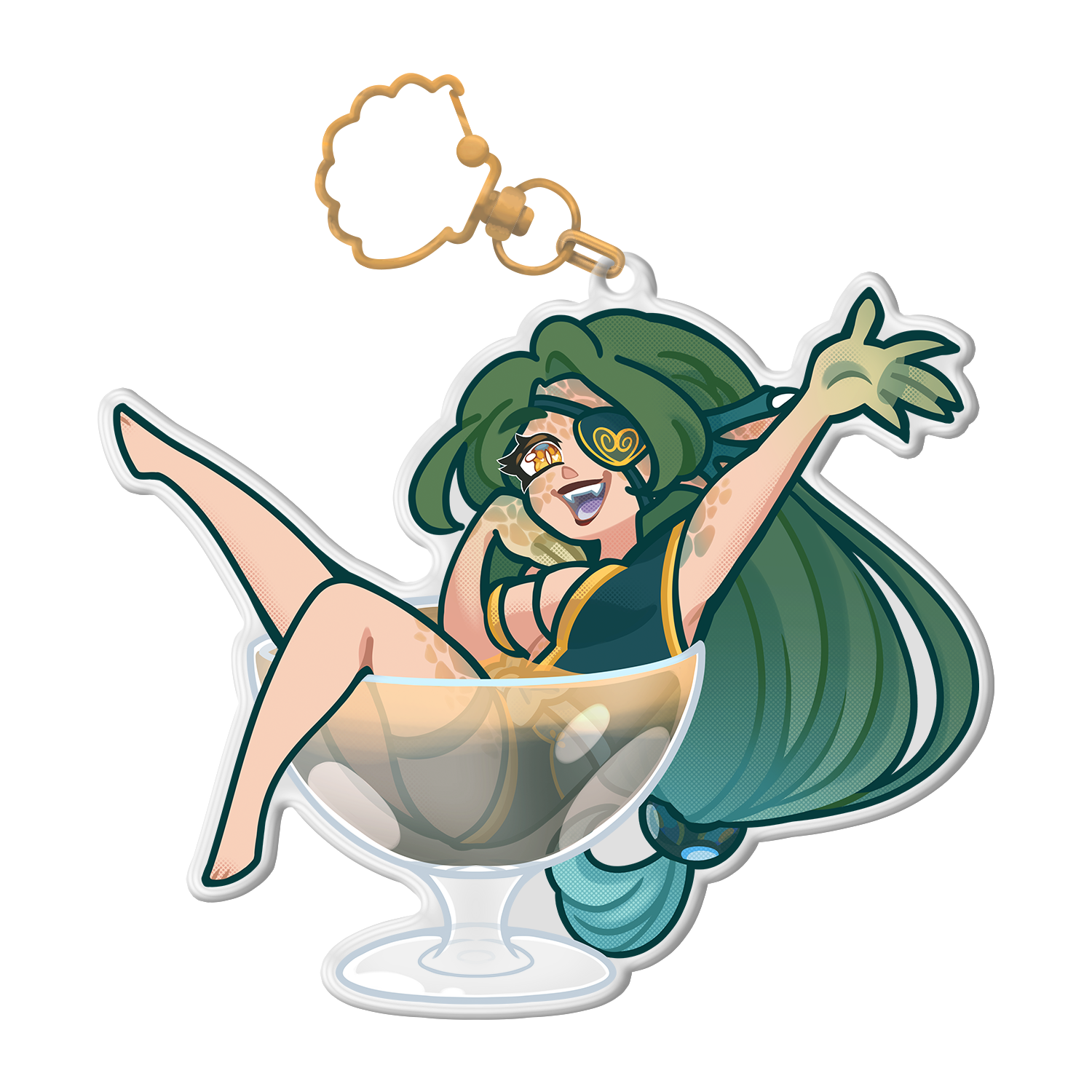 Mukya Acrylic Keychain